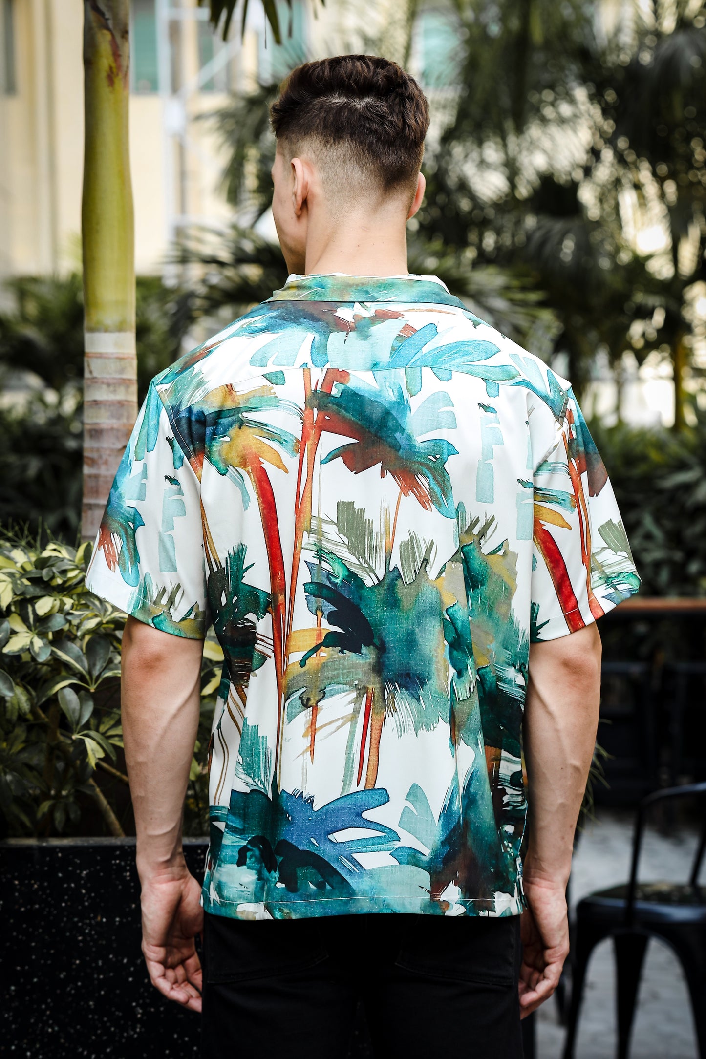 Rainforest Oversized Printed Shirt