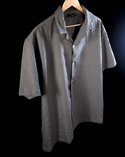 Dark Skies Textured Relaxed Fit Shirt